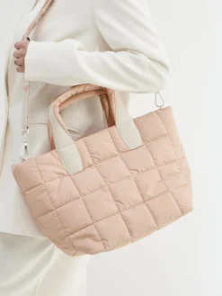 Damen VeeCollective Berlin – Shopper aus Nylon in Puder