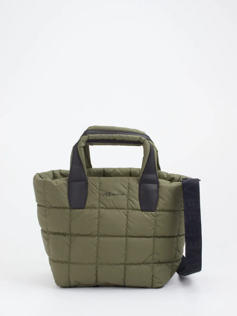 Damen VeeCollective Berlin – Shopper aus Ripstop Nylon Oliv