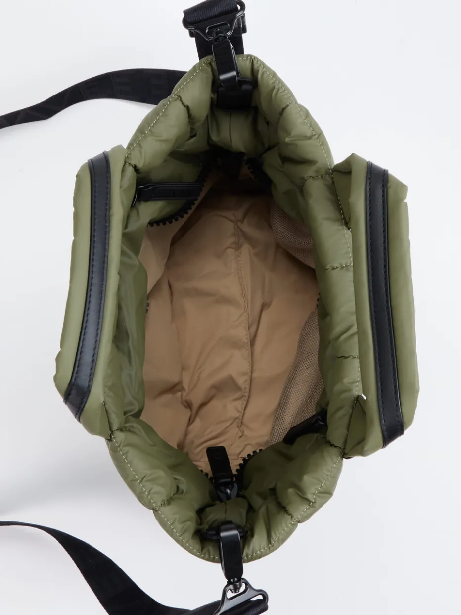 Damen VeeCollective Berlin – Shopper aus Ripstop Nylon Oliv