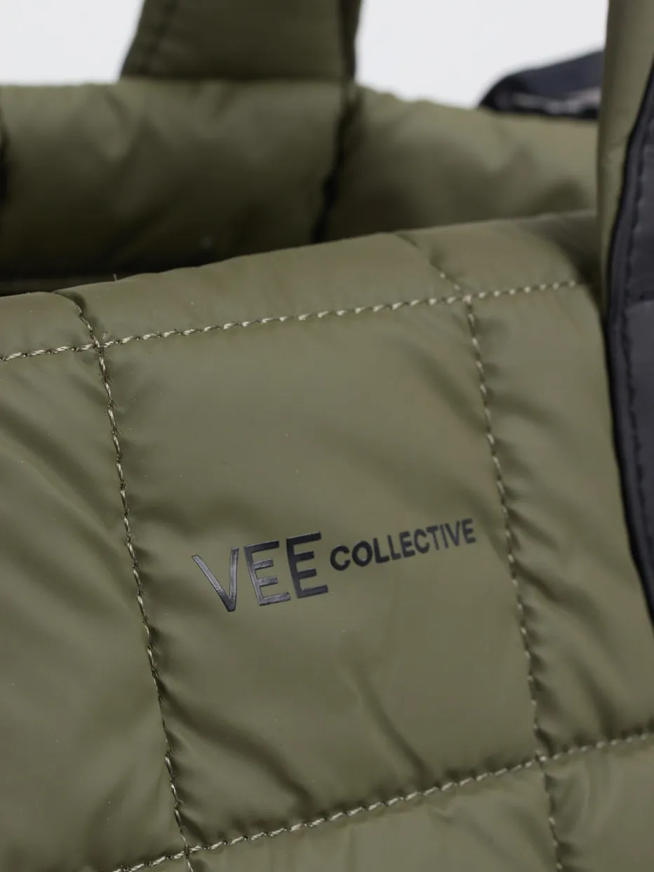 Damen VeeCollective Berlin – Shopper aus Ripstop Nylon Oliv