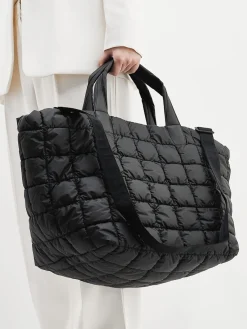 Damen VeeCollective Berlin – Shopper aus Nylon mit Steppung