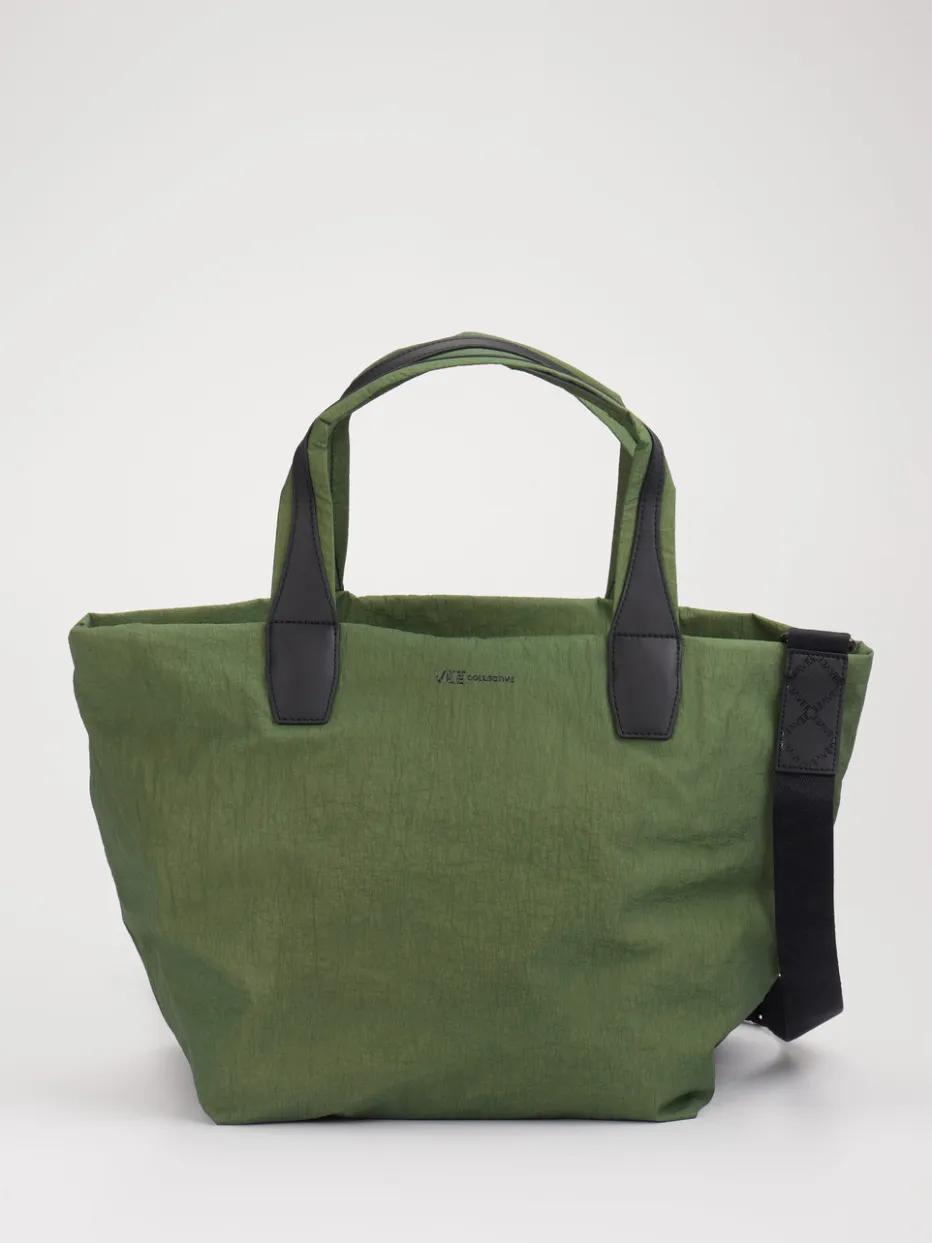 Damen VeeCollective Berlin – Shopper aus Nylon in Oliv