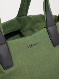 Damen VeeCollective Berlin – Shopper aus Nylon in Oliv