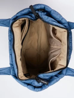 Damen VeeCollective Berlin – Shopper aus Nylon in Jeans