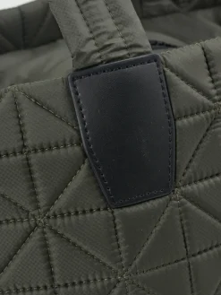 – Tote Bag aus Textil in Oliv*VeeCollective Berlin Outlet