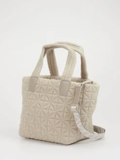 Damen VeeCollective Berlin – Tote Bag aus Textil in Bouclé-Optik