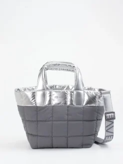 Damen VeeCollective Berlin – Tote Bag aus Nylon silber