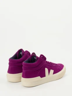 – Mid-Top-Sneaker aus Veloursleder Violett*VEJA