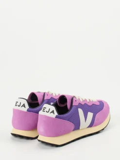 – Retro-Sneaker aus Hexamesh und Veloursleder Violett*VEJA Online