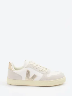 – Sneaker aus Kalbleder in Creme*VEJA Clearance