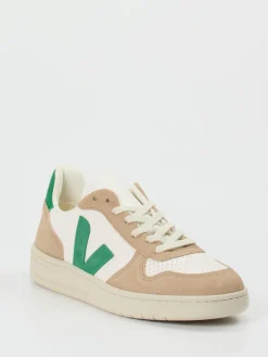 – Sneaker aus Kalbleder und Wildleder beige*VEJA New