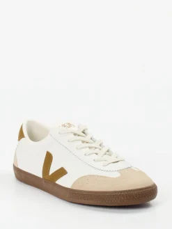 Herren VEJA – Sneaker aus Leder mit Veloursdetails