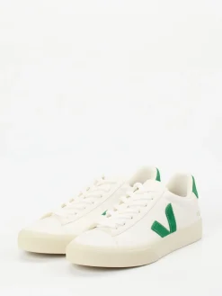 Damen VEJA – Sneaker aus Leder und Canvas creme