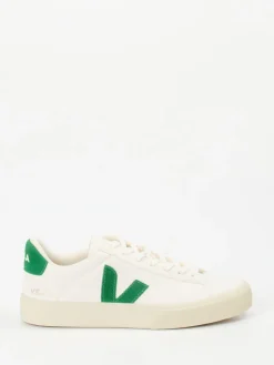 Damen VEJA – Sneaker aus Leder und Canvas creme