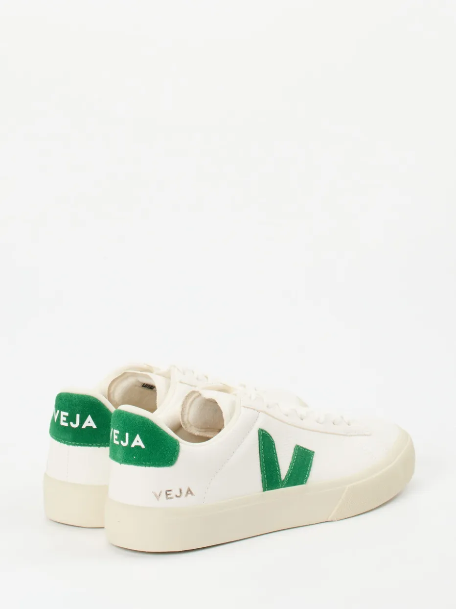 Damen VEJA – Sneaker aus Leder und Canvas creme