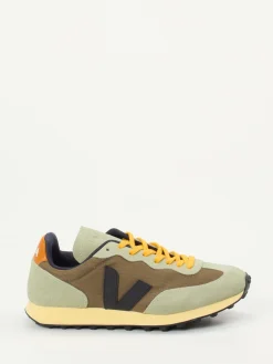 Herren VEJA – Sneaker aus Veloursleder in Salbei