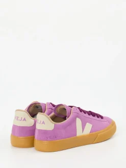 – Sneaker aus Veloursleder in Fliederrosa*VEJA