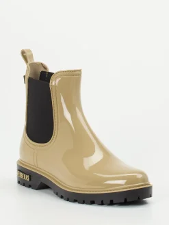 – Chelsea Boots aus glänzendem Synthetik*Verbenas Hot