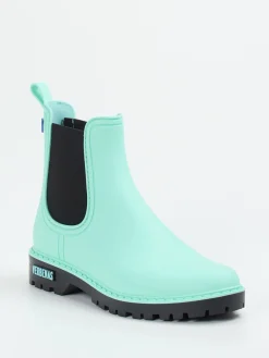 Damen Verbenas – Chelsea Boots aus Gummi in Aquamarin