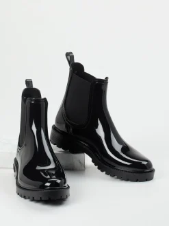 Damen Verbenas – Chelsea Boots aus glänzendem Synthetik