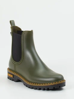 Damen Verbenas – Chelsea Boots aus Synthetik in Oliv