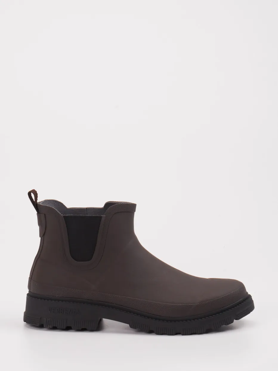Herren Verbenas – Chelsea Boots aus Gummi Dunkel
