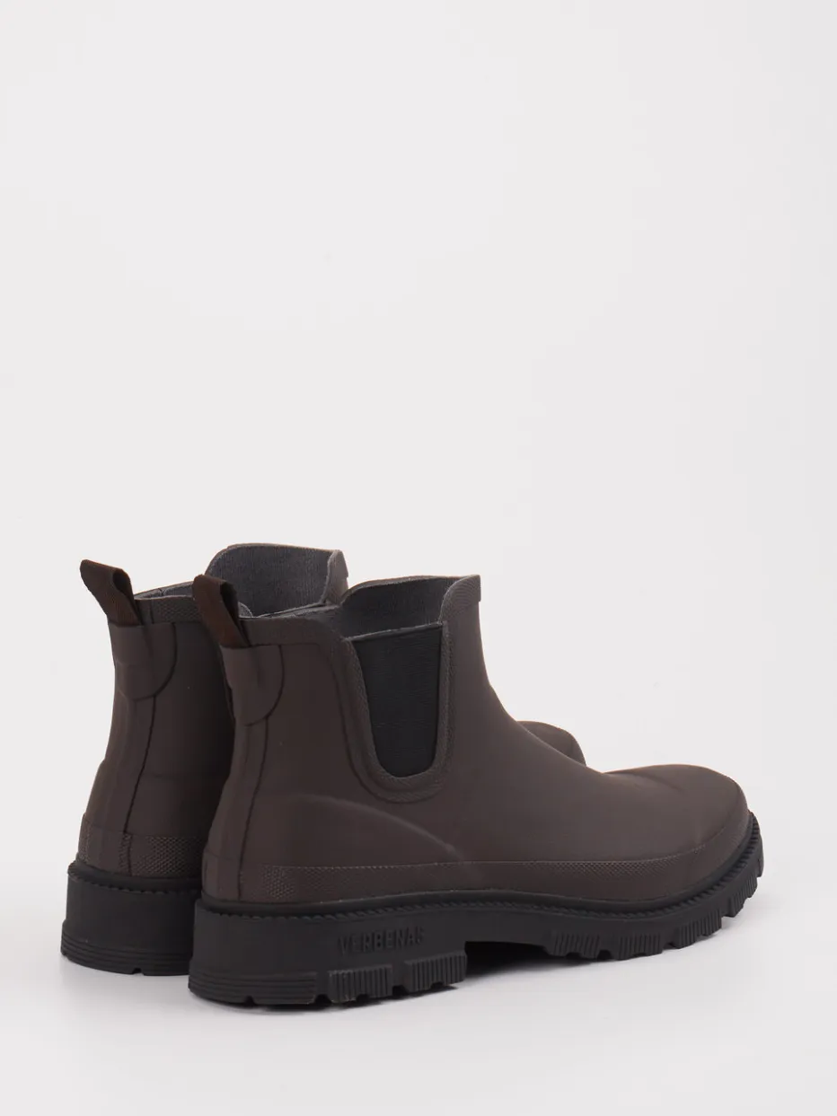 Herren Verbenas – Chelsea Boots aus Gummi Dunkel