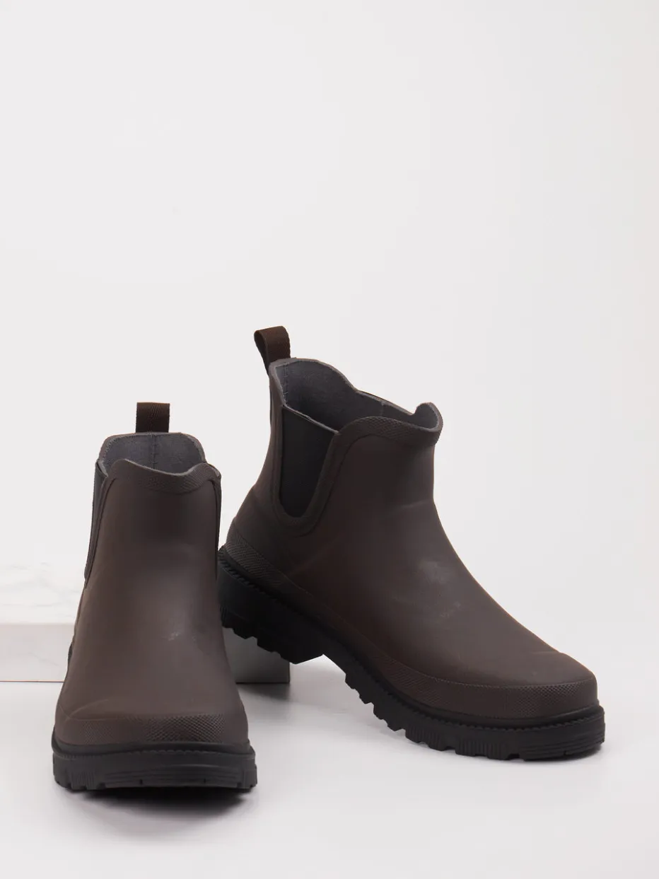 Herren Verbenas – Chelsea Boots aus Gummi Dunkel