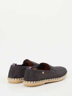 – Espadrilles aus Veloursleder dunkel*Verbenas Hot