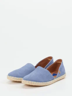– Espadrilles aus Veloursleder Lavendel*Verbenas