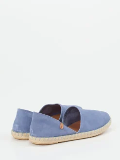 – Espadrilles aus Veloursleder Lavendel*Verbenas