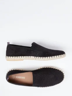 Herren Verbenas – Espadrilles aus Leder mit Lochmuster