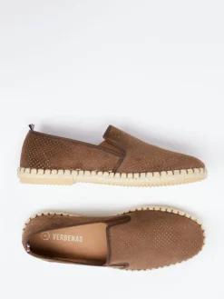 – Espadrilles aus Veloursleder mittel*Verbenas Online
