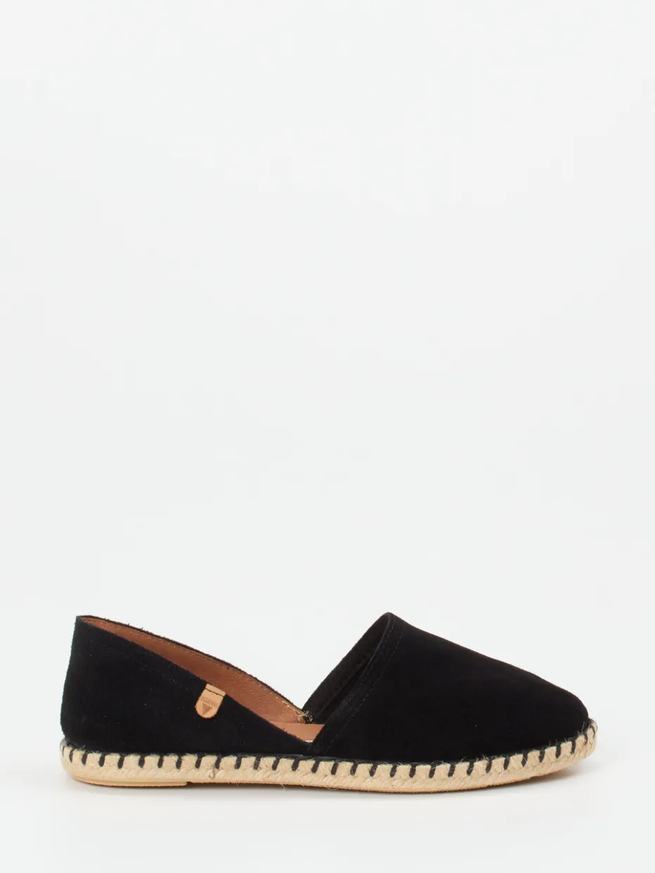 – Espadrilles aus Veloursleder*Verbenas