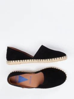 – Espadrilles aus Veloursleder*Verbenas