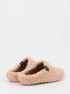 Damen Verbenas – Hausschuhe aus Textil mit Teddyfell