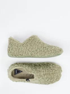 – Hausschuhe aus Textil in Salbei*Verbenas