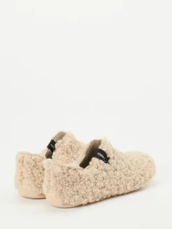 – Hüttenschuh aus Textil in Teddy-Optik*Verbenas Clearance