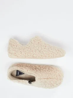 – Hüttenschuh aus Textil in Teddy-Optik*Verbenas Clearance