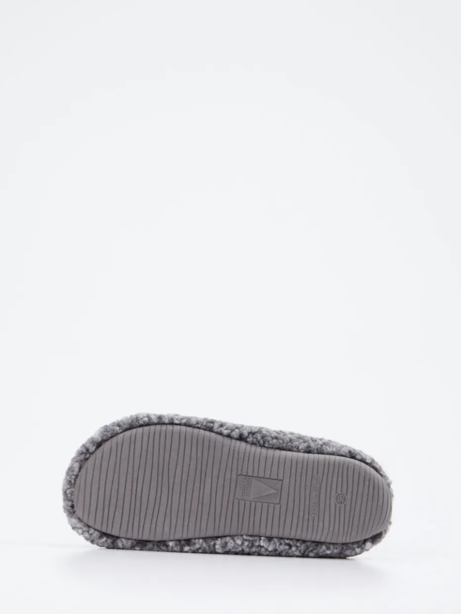 Damen Verbenas – Pantoffeln aus Teddy-Textil in