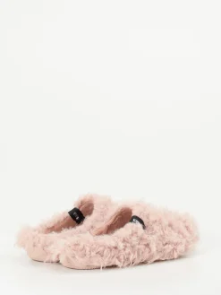 Damen Verbenas – Pantoffeln aus Textil mit Kunstfell