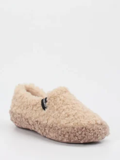– Slipper aus Textil mit Kunstfellstruktur*Verbenas Online