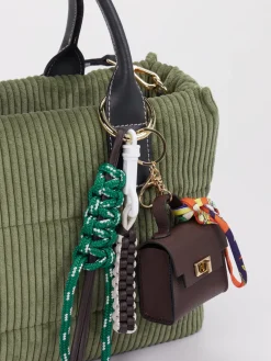 – Shopper Bag aus Cordstoff Oliv*Viamailbag Online