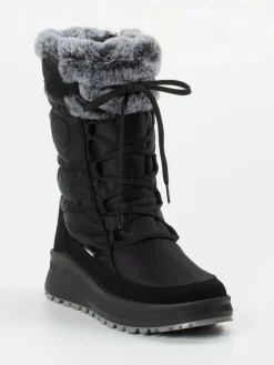 – Winterstiefel aus Nylon und Veloursleder*Vista Best