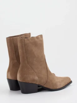 Damen Vivian Ray – Stiefeletten aus Veloursleder sand