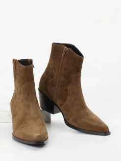 Damen Vivian Ray – Western-Stiefeletten aus Veloursleder