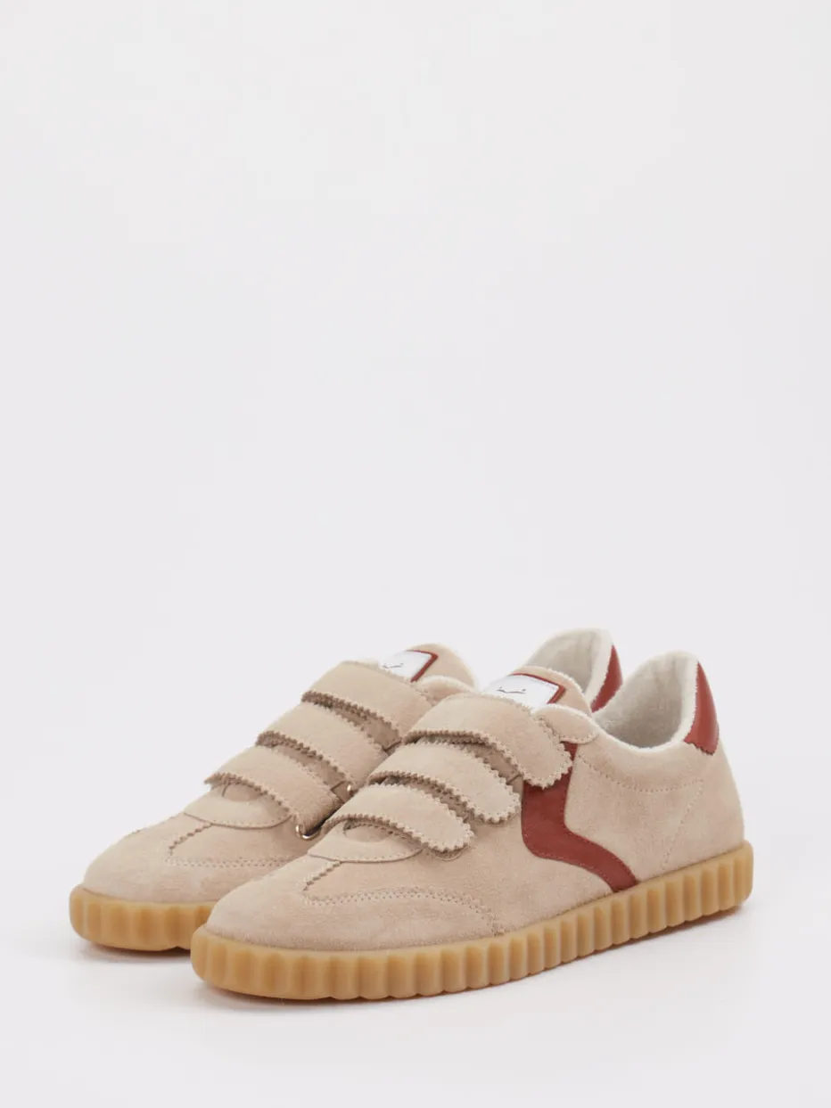 – Klett-Sneaker aus Veloursleder*Voile Blanche Best