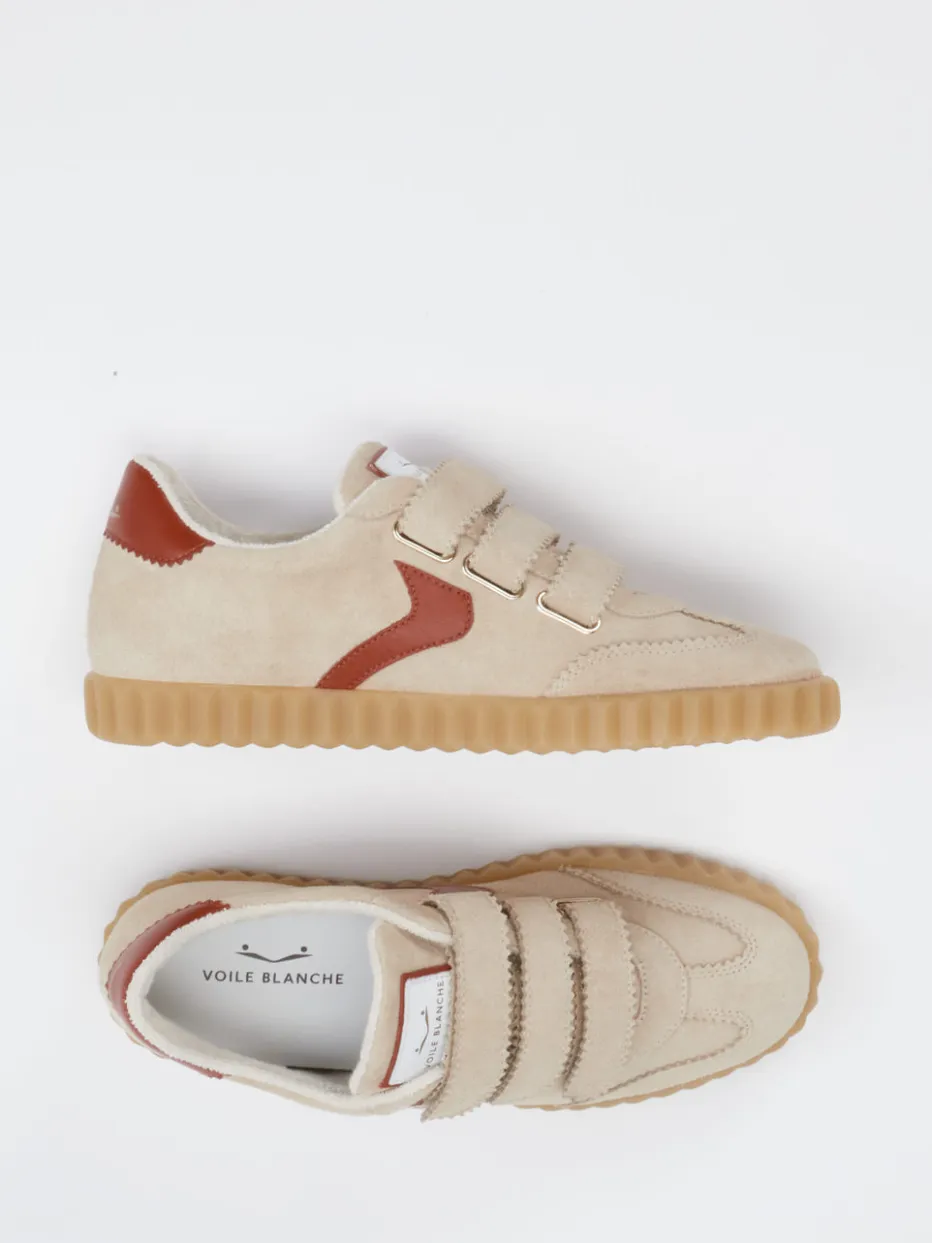 – Klett-Sneaker aus Veloursleder*Voile Blanche Best