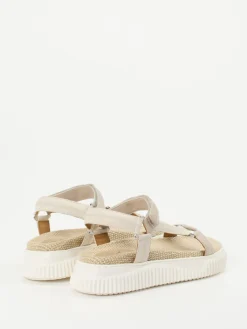 – Plateau-Sandale aus Lammleder*Voile Blanche Sale