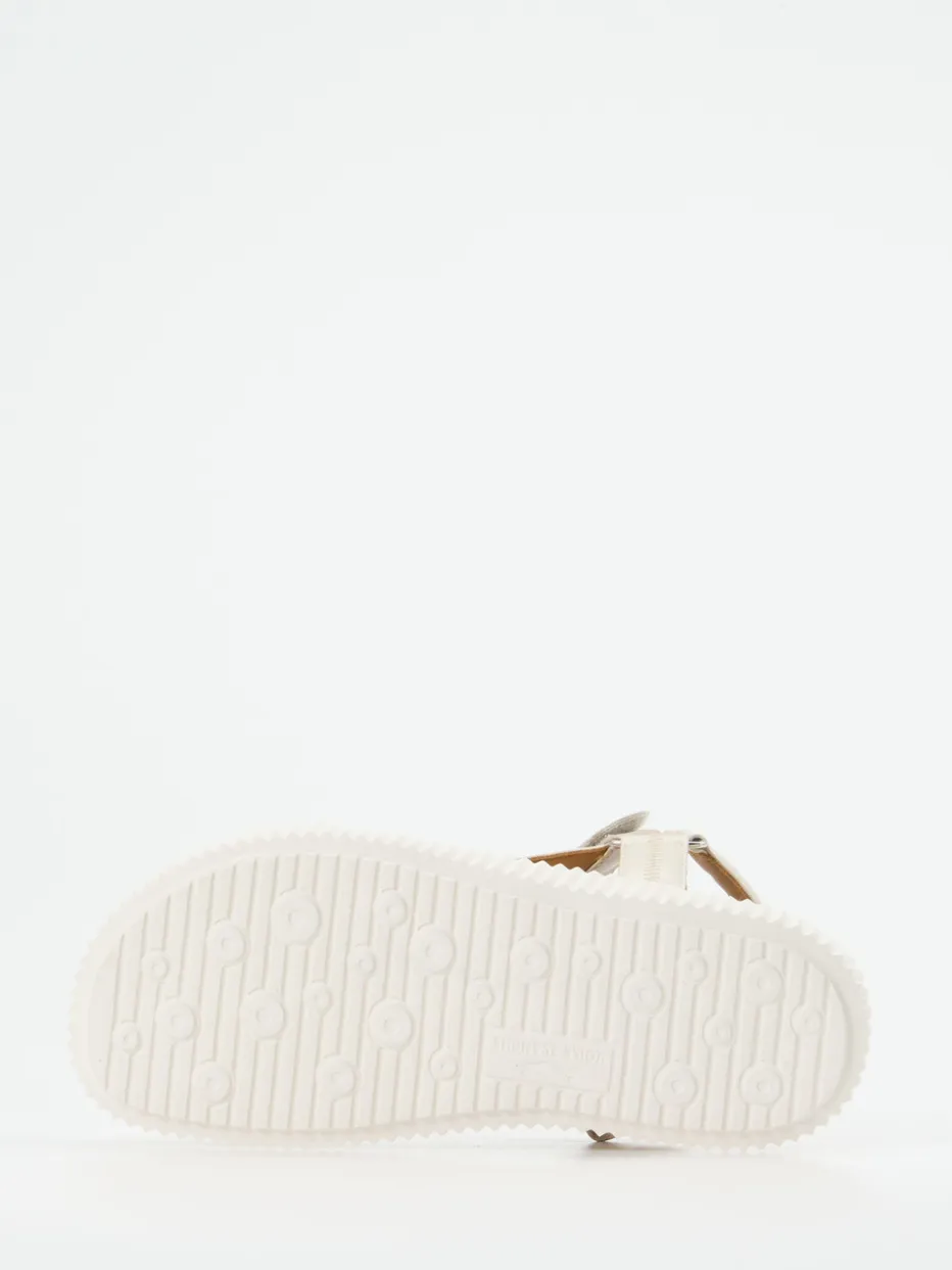 – Plateau-Sandale aus Lammleder*Voile Blanche Sale